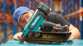 NEW Makita 18V Framing Nailer DBN900 [upl. by Yoj676]