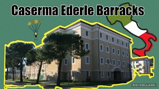 CASERMA EDERLE BARRACKS TOUR VICENZA  ITALY🇺🇸🇮🇹 [upl. by Ambrosine]