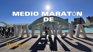 MEDIO MARATON VALENCIA 2024 [upl. by Enialehs]