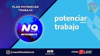 PLAN POTENCIAR TRABAJO  NOTICIERO 9 [upl. by Madora300]