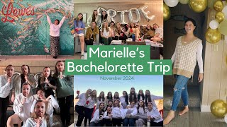 Marielles Bachelorette Trip November 2024 [upl. by Haletta]