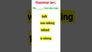 Can you pass this grammar quiz   verb quiz😃😀 [upl. by Ajax]