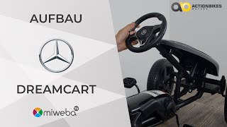 Aufbauvideo 🎬  MercedesBenz Dreamkart 🔧  Actionbikes Motors  Gokart  Deutsch [upl. by Ativ]