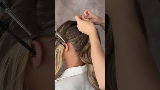 Hairstyle Come fare un acconciatura aggiungendo le hairextension capelli clip [upl. by Parthena]