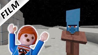 JULIAN IST AUF DEM MOND amp TRIFFT ALIENS JULIAN SPIELT MINECRAFT  Playmobil Film Deutsch [upl. by Arikahs127]