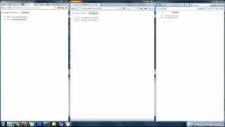 SignalR Example 3 browsers at once 1080 FullHD [upl. by Eleonora]