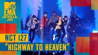 NCT 127 – Highway To Heaven LIVE  MTV EMA 2019 [upl. by Guttery]