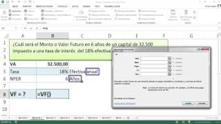 INTERÉS COMPUESTO EN EXCEL  EJERCICIO 2 [upl. by Ahtan]