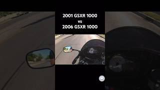 2001 GSXR 1000 vs 2006 GSXR 1000🏍️❤️‍🔥 gsxr gsxr1000 suzuki motovlog motorcycle [upl. by Erreid15]