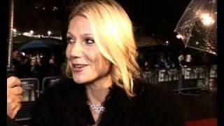 Gwyneth Paltrow interview at London Film Festival [upl. by Nennerb]