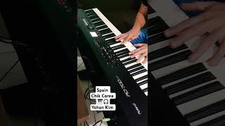 Spain  Chik Corea  Piano cover Zaquêu  Yohan Kim 🎹🎧 [upl. by Ricca316]