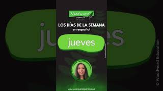 Los días de la semana en español  Days of the week Spanish Pronunciation  Learn Basic Spanish [upl. by Ardnasella]