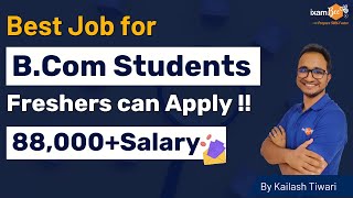 UIICL AO 2024  Best Govt Job for BCom Students  Freshers Eligible  Salary ₹88000  Apply Now [upl. by Htedirem354]