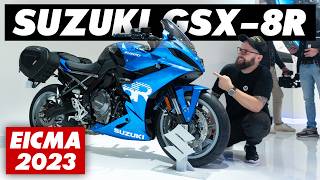 New 2024 Suzuki GSX8R Unveiled EICMA 2023 [upl. by Nirak]