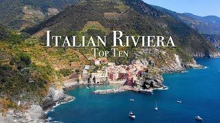 Top 10 Places On The Italian Riviera Cinque Terre amp Portofino [upl. by Georgette]