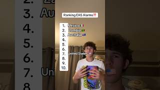 Ranking emergency alarms ‼️ eas easalarm nationalalert funny meme unitedstates alarm [upl. by Ahsiner]