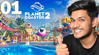 Planet Coaster 2 ▶ Building My Own Amusement Park Part 1 [upl. by Netniuq711]