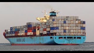 Onboard Container Ship HD 60fps [upl. by Issac]