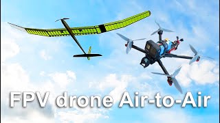 FPV drone AirtoAir video compilation [upl. by Drawoh]