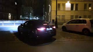 Alfa Romeo Giulia Quadrifoglio with Straight Pipe Exhaust Sound In Warsaw [upl. by Abehsile]