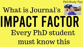 What is impact factor of journals [upl. by Halda]