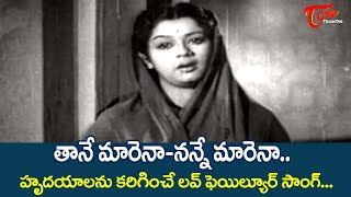 Taane Marena Song  Devadasu Movie  Emotional Love Failure Song  ANR Lalitha  Old Telugu Songs [upl. by Dailey564]