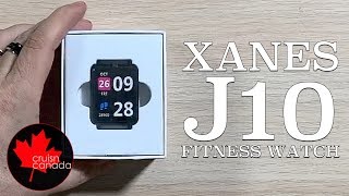 XANES J10 Color Touch Screen IP67 Waterproof Smart Watch First Look [upl. by Viviyan561]