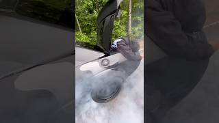 2 HELLCATS SMOKES OUT ATL HIGHWAY🔥💨😱 shorts mustwatch [upl. by Amej]