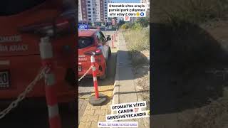 Otomatik vites paralel park çalışması [upl. by Rehm]