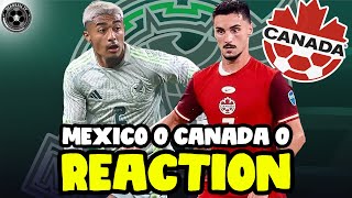 A Physical Stalemate  Mexico 0 Canada 0 INSTANT MATCH REACTION [upl. by Luby]