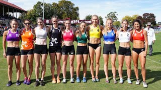 Stawell Gift 2019  Womens 400m final won by Stephanie Jinks [upl. by Yor581]