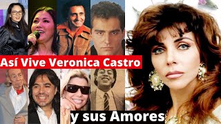 asi vive Veronica Castro y sus amores  Documental sobre su vida exitos y escandalos [upl. by Hteazile]