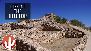 The Ancient Hilltop Pueblo of Tuzigoot National Monument  Clarkdale AZ [upl. by Vitus181]