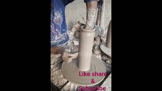 potteryviral100organic water bottle of clay [upl. by Bobby]