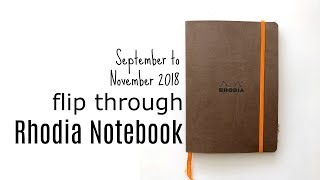 Whats in my Rhodia Bullet Journal planner amp collections [upl. by Rodi]