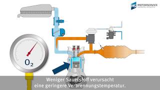 Die Abgasrückführung AGR einfach erklärt [upl. by Enirak]