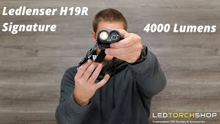 Ledlenser H19R Signature  Their BRIGHTEST headlamp yet  4000 LUMENS [upl. by Leugim743]