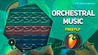 Оркестровая музыка  Orchestral в fl studio 20 FREE FLP freeflp flstudio orchestral [upl. by Novek303]