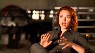 The Avengers Scarlett Johansson Black Widow  Interview [upl. by Jeu395]