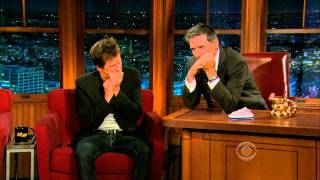 Kevin Bacon Wins Craig Ferguson Golden Mouth Organ [upl. by Evelc]