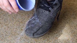 How to Make Your Shoes Waterproof [upl. by Alleacim686]