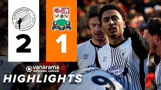 Adoms first Heed goal seals huge W 🫵  Gateshead 21 Barnet  HIGHLIGHTS [upl. by Anderson]