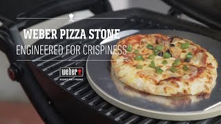 Weber Pizza Stone  Bake the Perfect Pizza [upl. by Acsirp274]