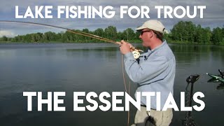 Lake Fishing for Trout Essentials  Phil Rowley [upl. by Foscalina]