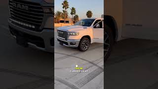 ram 1500 light bar ram1500 ramtrucks ledlights offroading offroadlights 4x4 shortsfeed [upl. by Joktan]