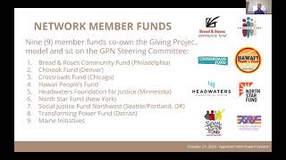 The 2025 Giving Project Fund for Community Organizing Applicant Information Session [upl. by Erdnaek]