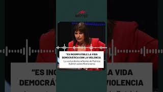 La contundente reflexión de Patricia Bullrich sobre Montoneros [upl. by Aivital191]