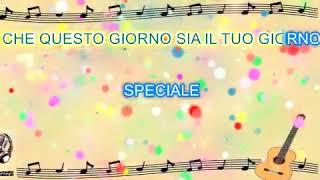 TANTI AUGURI A TE KARAOKE [upl. by Falo678]