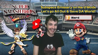 Super Smash Bros Brawl Subspace Emissary Full Playthrough shorts Lets Save the World from Drama [upl. by Cherilynn]