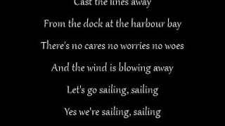 Mike Oldfield Sailing Lyrics [upl. by Hsakiv]